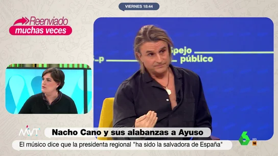 Loreto Ochando responde tajante a Nacho Cano y su defensa de Ayuso: "No está diciendo la verdad" Loreto Ochando responde tajante a Nacho Cano y su defensa de Ayuso: "No está diciendo la verdad"