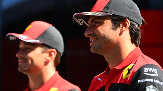 Carlos Sainz y Charles Leclerc Carlos Sainz y Charles Leclerc