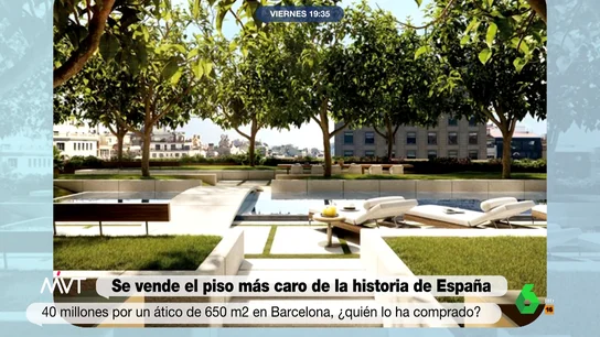Se vende el piso más caro de la historia de España por 40 millones de euros Se vende el piso más caro de la historia de España por 40 millones de euros