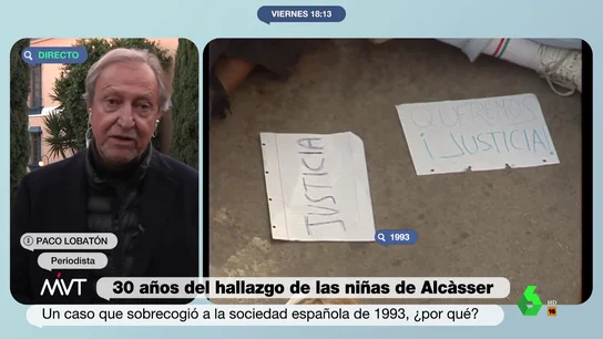 Paco Lobatón analiza lo que enseñó al periodismo el 'caso Alcasser': "No hay que añadir dolor al dolor" Paco Lobatón analiza lo que enseñó al periodismo el 'caso Alcasser': "No hay que añadir dolor al dolor"
