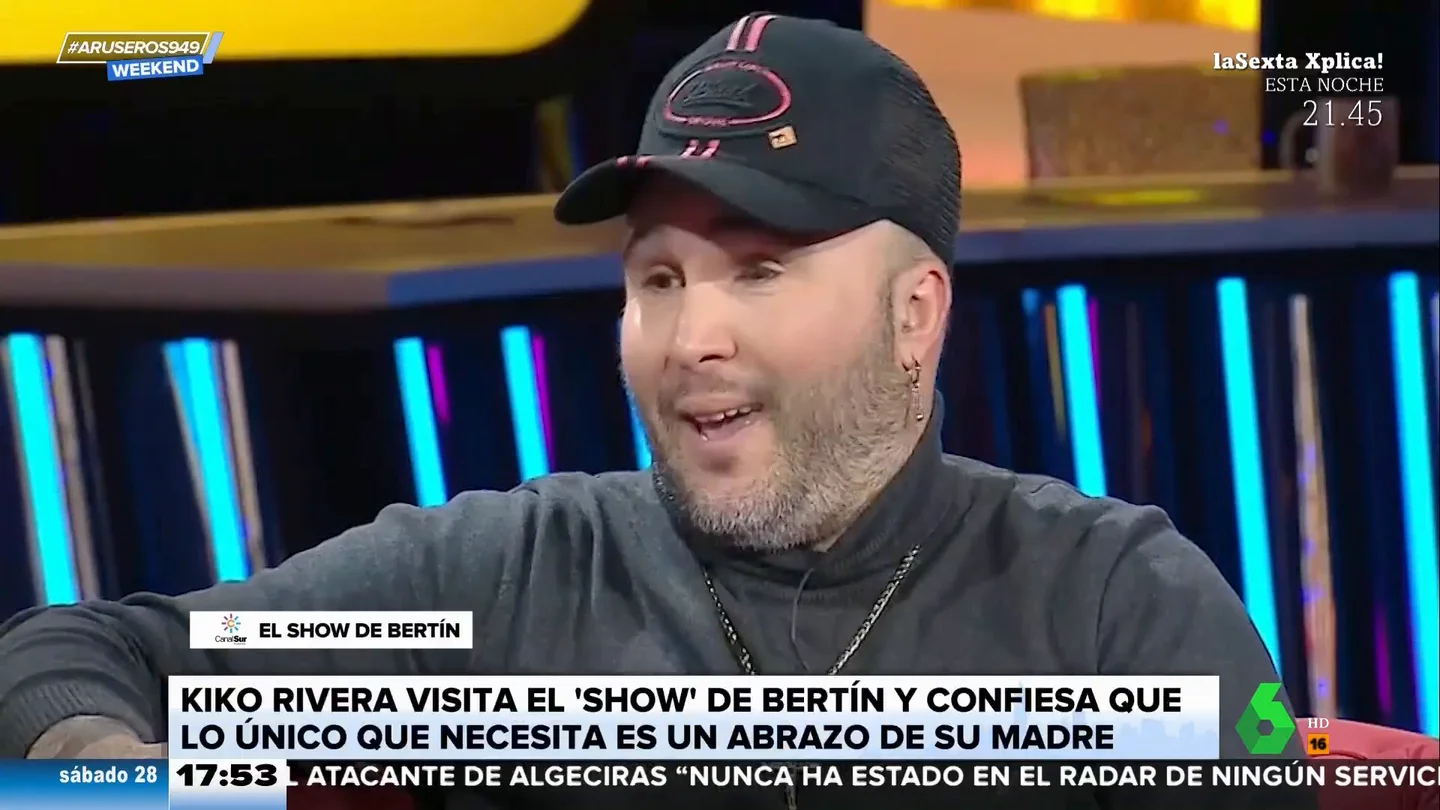 Kiko Rivera se sincera: "Si algo necesito ahora es que mi madre me dé un abrazo" Kiko Rivera se sincera: "Si algo necesito ahora es que mi madre me dé un abrazo"