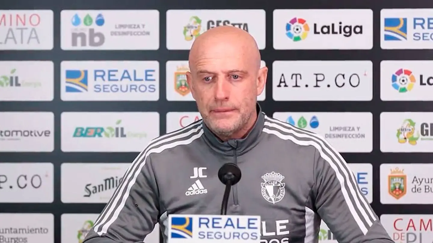 Julián Calero, entrenador del Burgos Julián Calero, entrenador del Burgos
