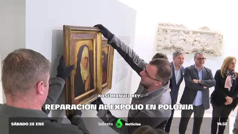 España devuelve a Polonia dos pinturas expoliadas por los nazis que acabaron en el Museo de Pontevedra