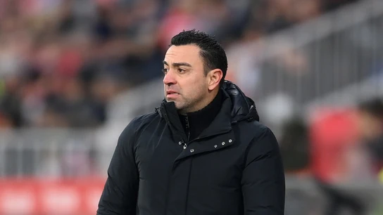 Xavi Hernández, durante un partido Xavi Hernández, durante un partido