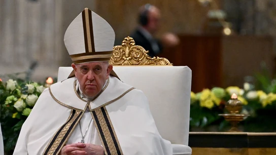 El papa Francisco en una foto de archivo El papa Francisco en una foto de archivo
