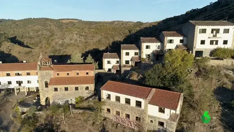 Imagen de un pueblo abandonado de España Imagen de un pueblo abandonado de España