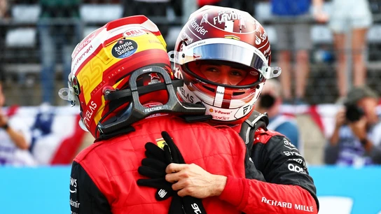Carlos Sainz y Charles Leclerc Carlos Sainz y Charles Leclerc