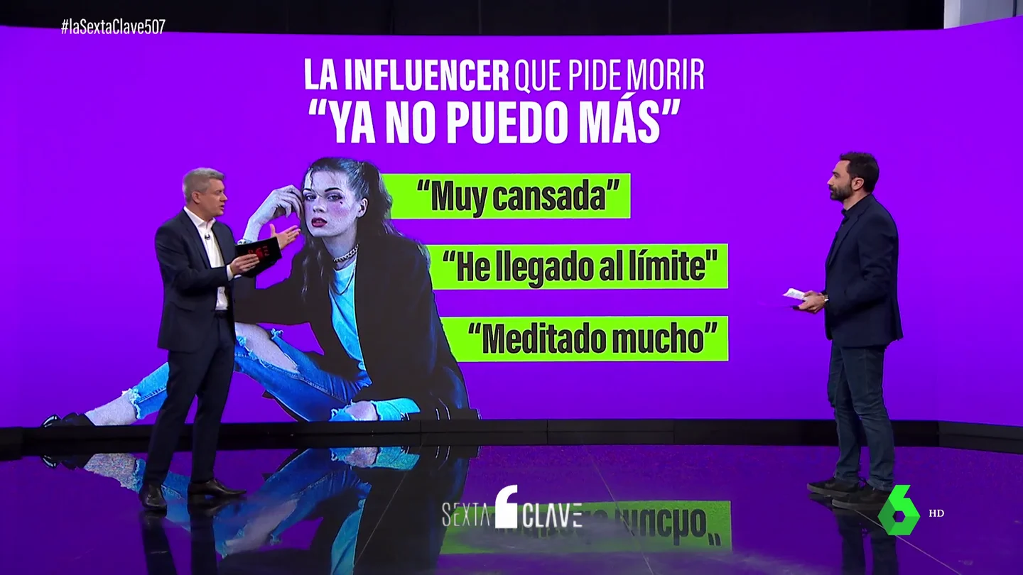 Olympe, la influencer que pide ayuda para morir Olympe, la influencer que pide ayuda para morir