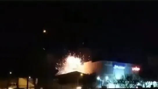 Explota un arsenal de munición del Ministerio de Defensa de Irán Explota un arsenal de munición del Ministerio de Defensa de Irán