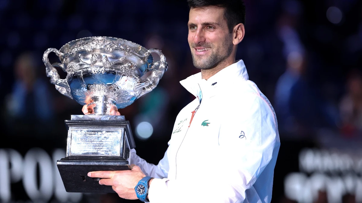 Djokovic, con el Open de Australia