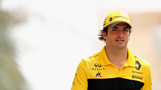 Carlos Sainz, en su etapa en Renault Carlos Sainz, en su etapa en Renault