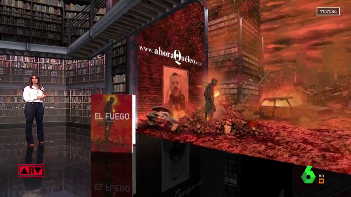 Recomendación de 'El fuego', de David Rubín, en Al Rojo Vivo Recomendación de 'El fuego', de David Rubín, en Al Rojo Vivo