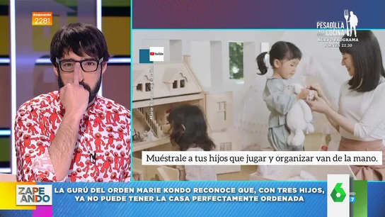 La peineta de Quique Peinado a Marie Kondo tras anunciar que ya no es capaz de tener la casa ordenada La peineta de Quique Peinado a Marie Kondo tras anunciar que ya no es capaz de tener la casa ordenada