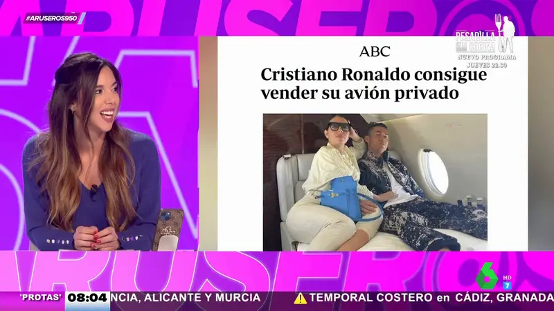 El motivo por el que Cristiano Ronaldo y Georgina han vendido su avión privado 