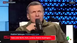 Un presentador estrella de la televisión rusa llama a quemar Madrid y otras "capitales nazis" 
