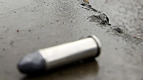 Imagen de archivo de una bala Imagen de archivo de una bala