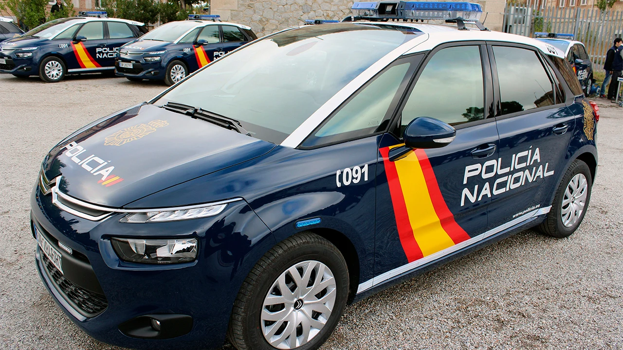 Fotografía de un coche de la Policía Nacional.