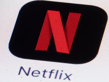 El logo de la app de Netflix