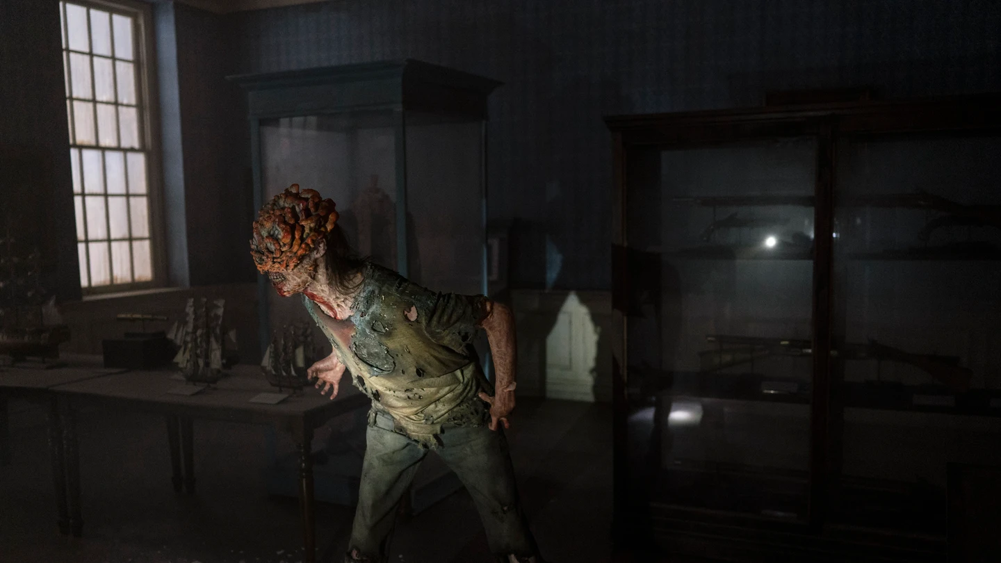Un chasqueador de la serie 'The Last of Us', de HBO Max Un chasqueador de la serie 'The Last of Us', de HBO Max