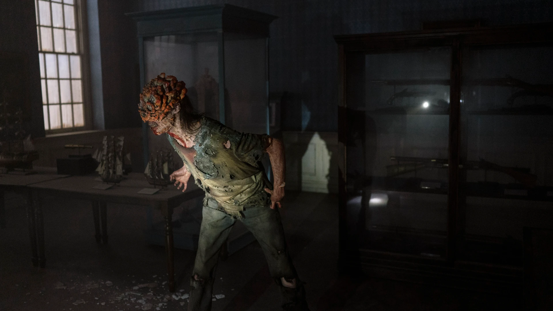 Un chasqueador de la serie 'The Last of Us', de HBO Max