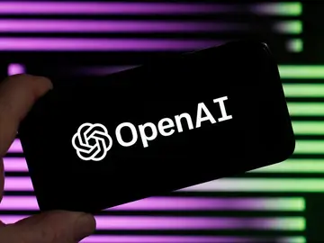 El logo de OpenAI, la empresa creadora de ChatGPT