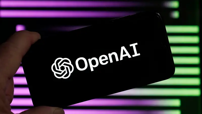 El logo de OpenAI, la empresa creadora de ChatGPT