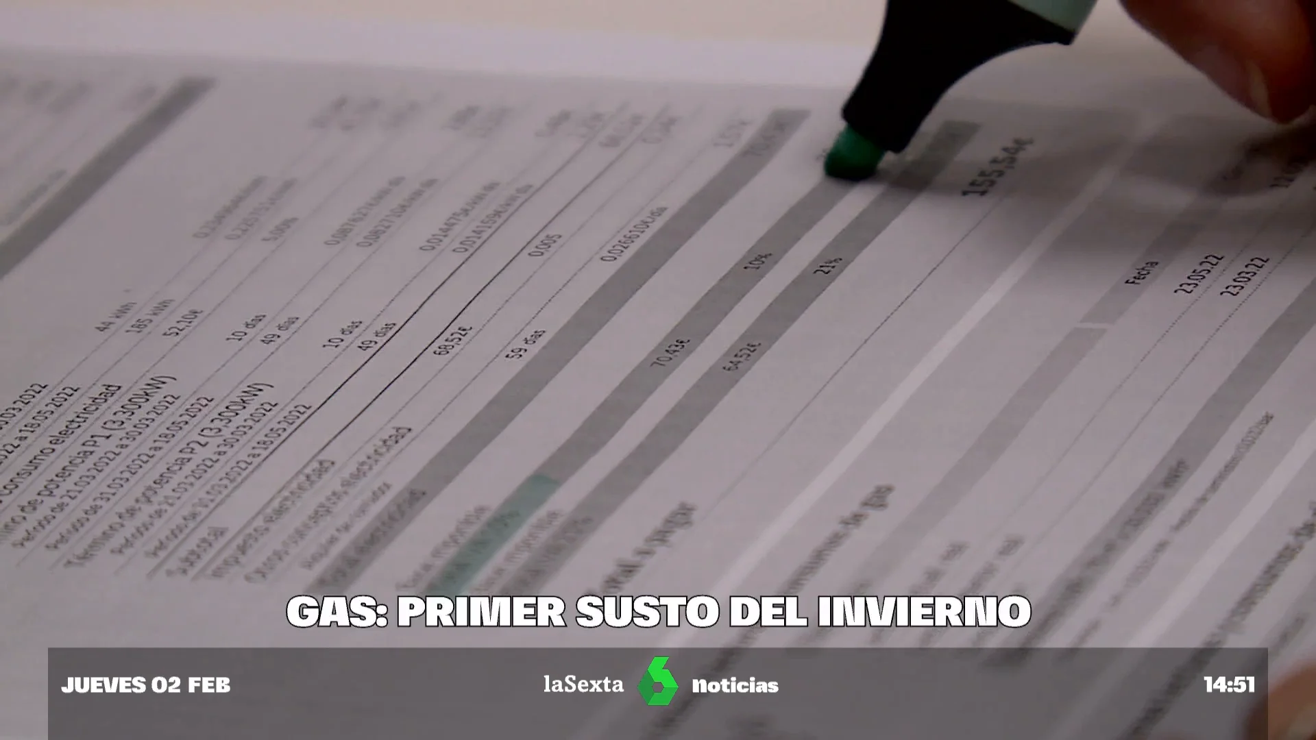 facturon de gas