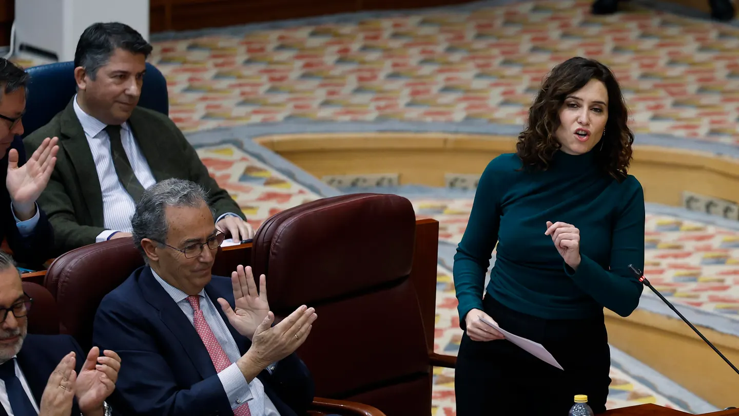 Isabel Díaz Ayuso en la Asamblea de Madrid. Isabel Díaz Ayuso en la Asamblea de Madrid.