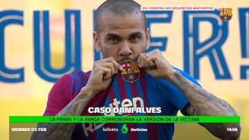 La prima y una amiga de la denunciante del futbolista Dani Alves ratifican sus declaraciones