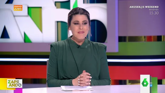 El 'dardo' de Dani Mateo a Valeria Ros al comenzar Zapeando El 'dardo' de Dani Mateo a Valeria Ros al comenzar Zapeando