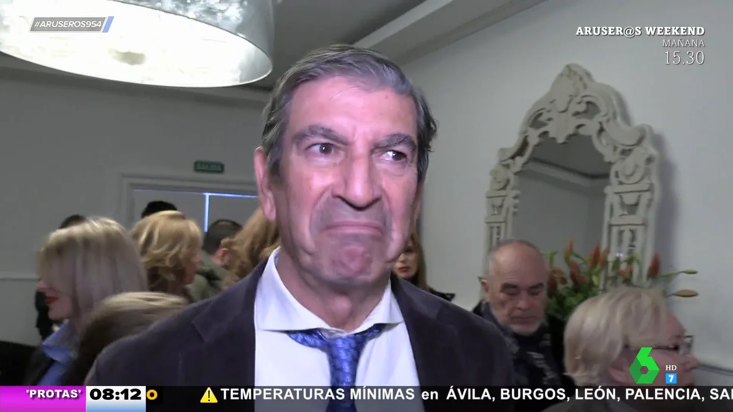 Patón no toma partido en el rifirrafe entre Carmen Lomana y Ágatha Ruiz de la Prada: "Son cosas de mujeres" Patón no toma partido en el rifirrafe entre Carmen Lomana y Ágatha Ruiz de la Prada: "Son cosas de mujeres"