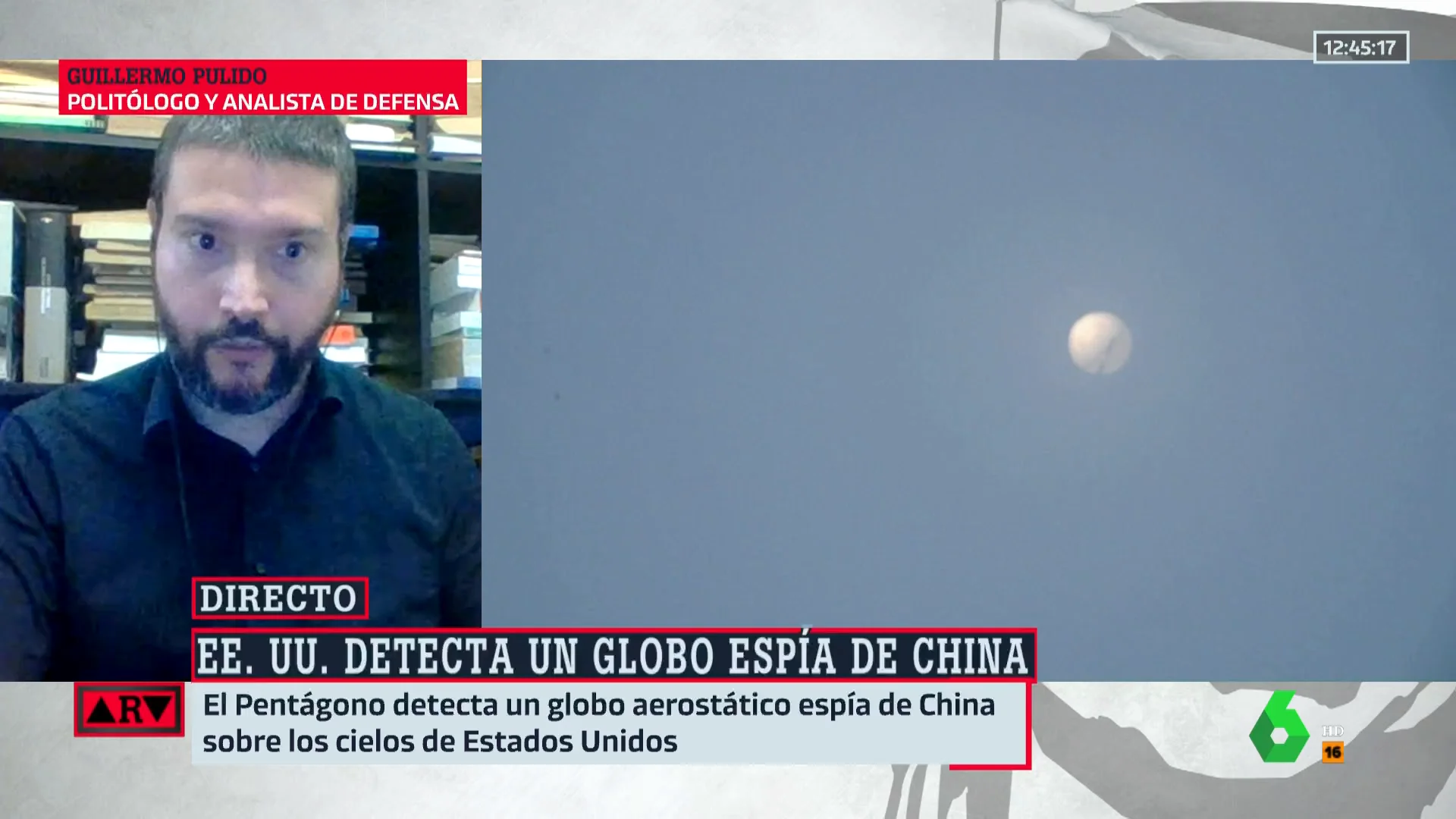 ¿Qué se puede conseguir con un globo espía? "Podría desencadenarse una crisis internacional"