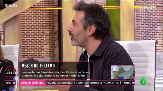 El 'recado' de Juan del Val a Nuria Roca a cuenta de los mensajes de voz que manda: "A mí también me gustan rapiditos" El 'recado' de Juan del Val a Nuria Roca a cuenta de los mensajes de voz que manda: "A mí también me gustan rapiditos"