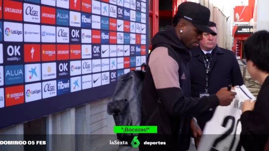 Insultos a Vinicius en Son Moix Insultos a Vinicius en Son Moix