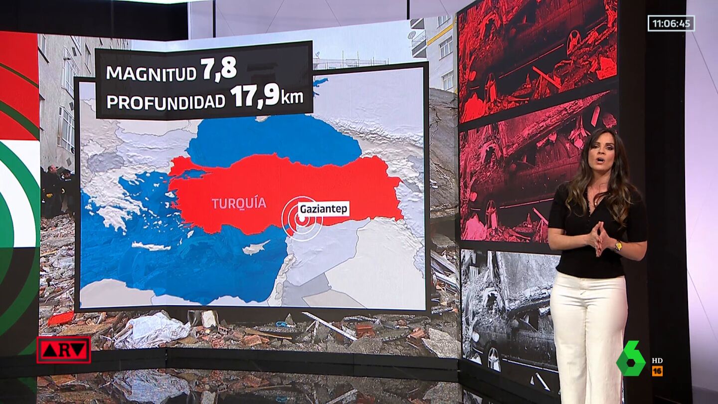 Datos y balance de daños por el terremoto en Turquía, Siria y hasta 14 países más