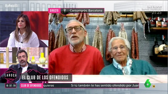Maestros del fuet ofendidos por Juan del Val Maestros del fuet ofendidos por Juan del Val