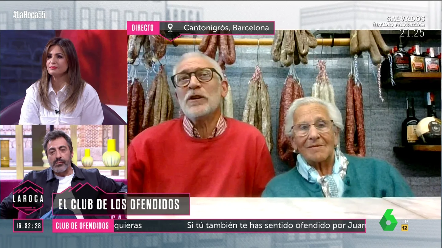 Maestros del fuet ofendidos por Juan del Val Maestros del fuet ofendidos por Juan del Val
