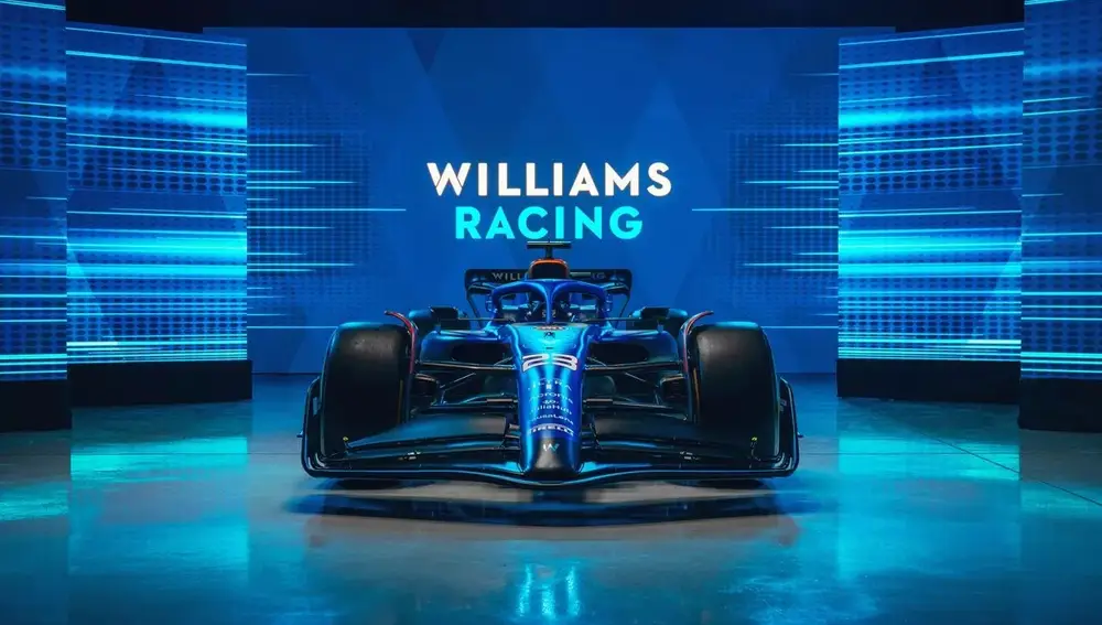 Williams presenta los colores de su nuevo FW45