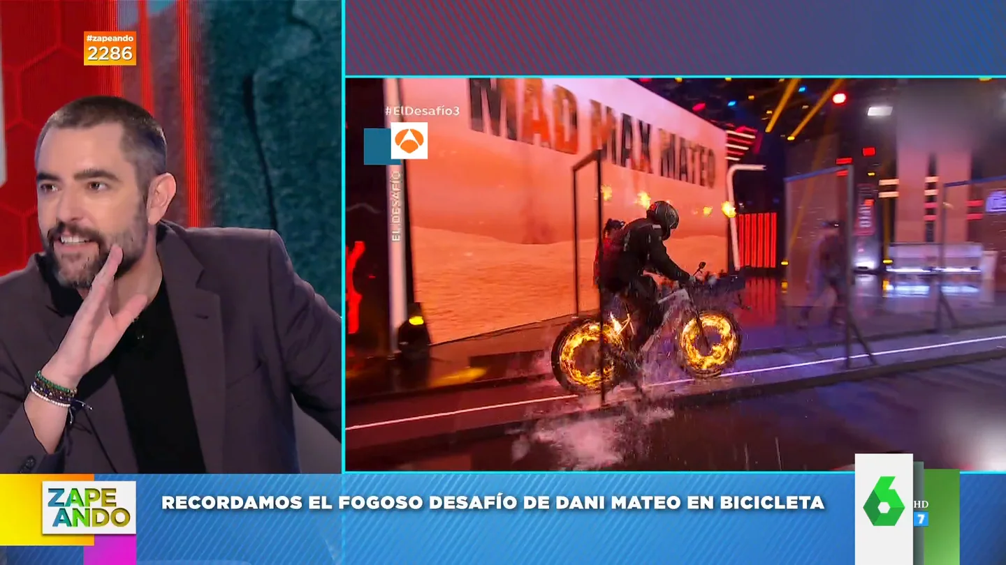 La lluvia de 'dardos' a Dani Mateo tras su reto de 'alunicero' en El Desafío: "Sois muy tontos" La lluvia de 'dardos' a Dani Mateo tras su reto de 'alunicero' en El Desafío: "Sois muy tontos"
