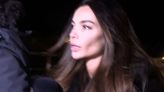 Joana Sanz saliendo de la cárcel de Brians 2 Joana Sanz saliendo de la cárcel de Brians 2