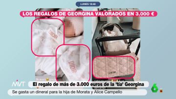 El ostentoso regalo valorado en más de 3.000 de Georgina Rodríguez a la hija de Álvaro Morata y Alice Campello