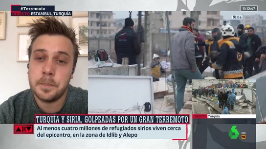 Los estragos del seísmo en Siria: "A la guerra le tienes que sumar el terremoto" Los estragos del seísmo en Siria: "A la guerra le tienes que sumar el terremoto"