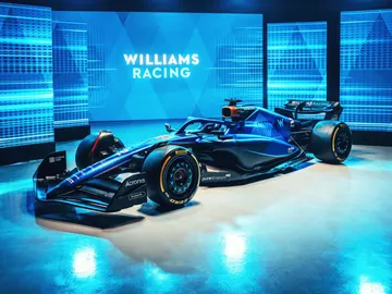 Williams presenta los colores de su nuevo FW45 Williams presenta los colores de su nuevo FW45