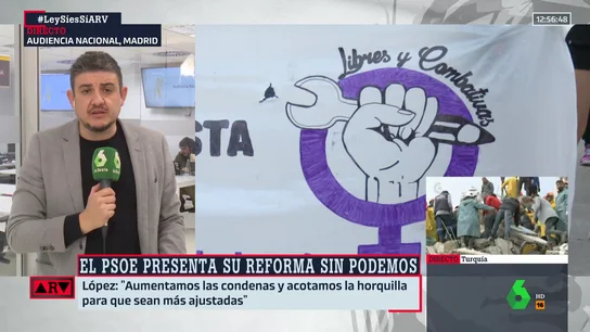Ley del 'solo sí es sí': el PSOE eleva las condenas ajustando algunas de las horquillas de las penas Ley del 'solo sí es sí': el PSOE eleva las condenas ajustando algunas de las horquillas de las penas