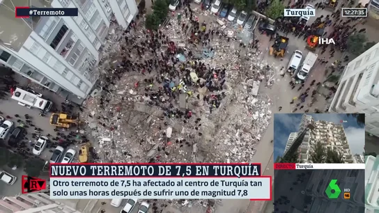 El terremoto en Turquía, en imágenes y a vista de dron El terremoto en Turquía, en imágenes y a vista de dron