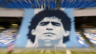 tifo de Maradona