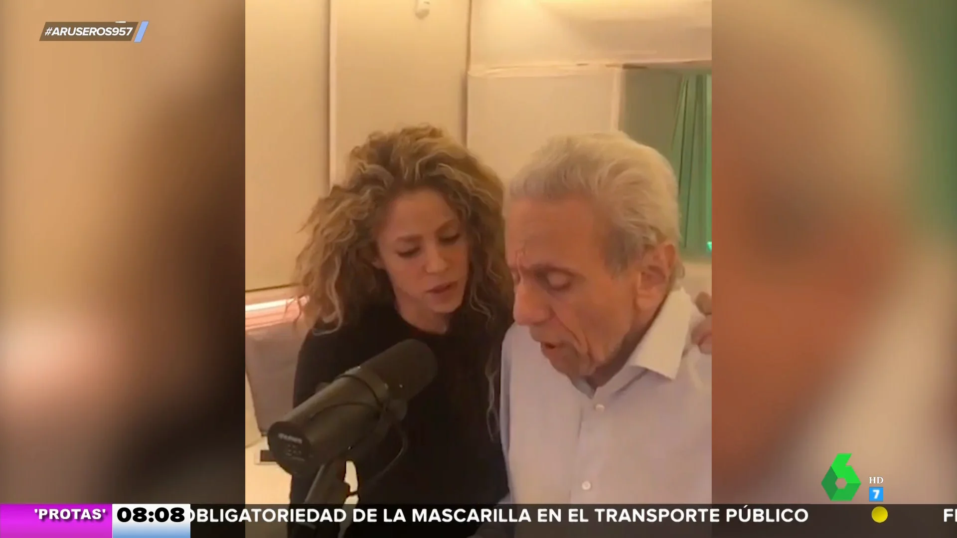 Los médicos suspenden la operación de William Mebarak, padre de Shakira