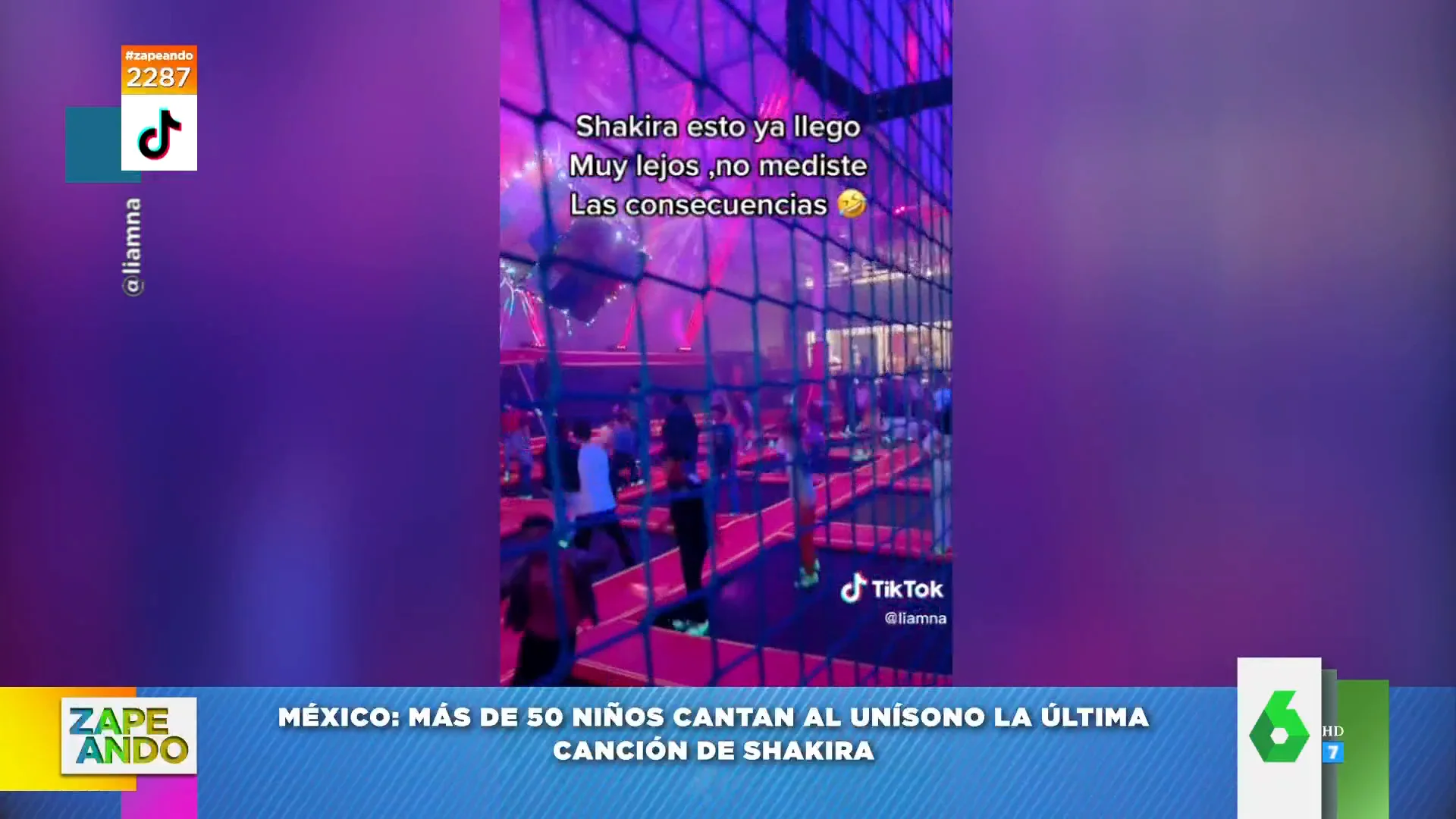 Viral de niños cantando el tema de Shakira