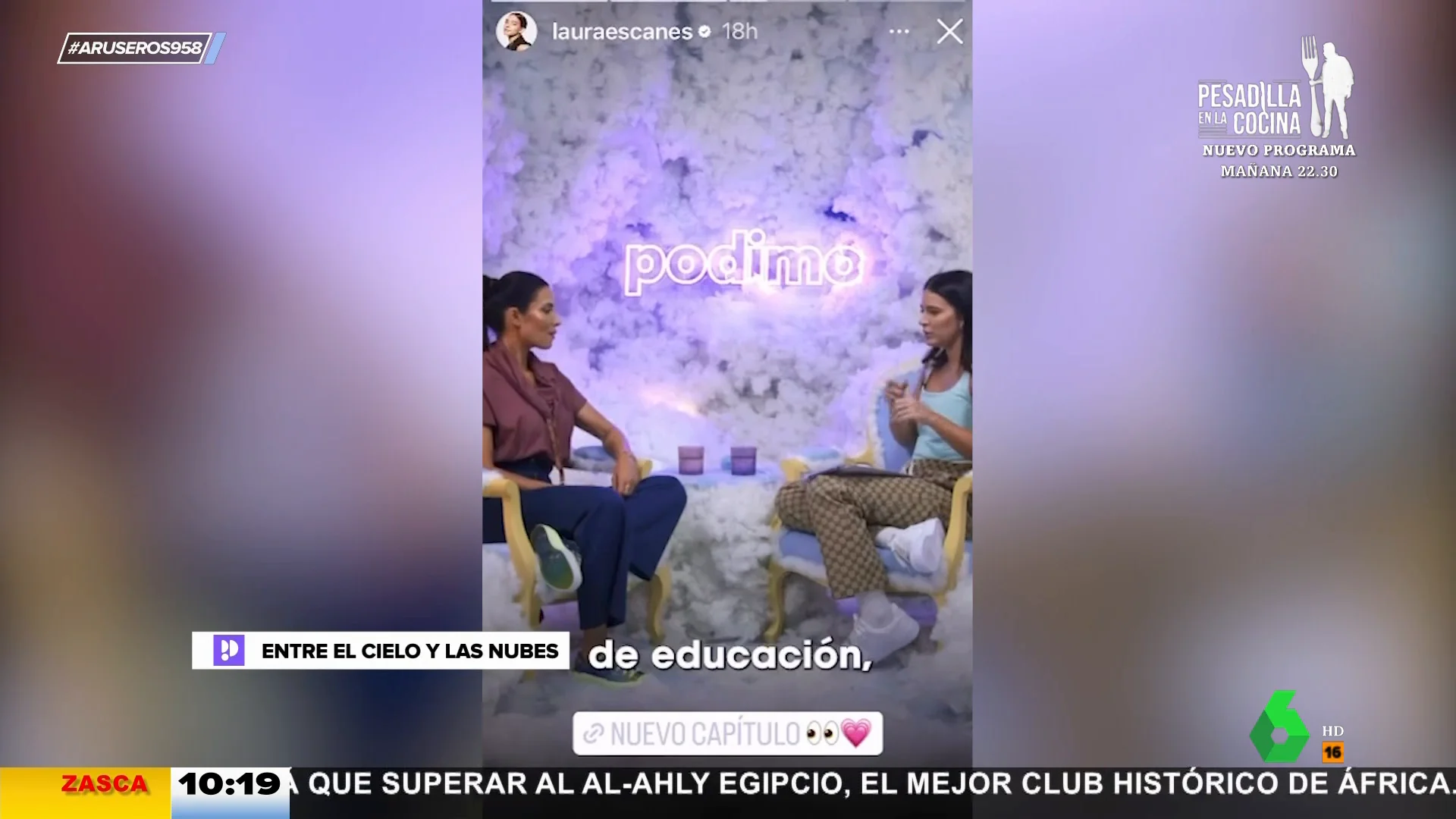 Pilar Rubio confiesa ante Laura Escanes: "Juntarte con madres y solo hablar de niños me parece un coñazo"