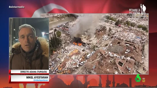 Ayestaran, tras visitar la zona más afectada de Turquía: "Antioquía se ha convertido en la ciudad de los muertos" Ayestaran, tras visitar la zona más afectada de Turquía: "Antioquía se ha convertido en la ciudad de los muertos"